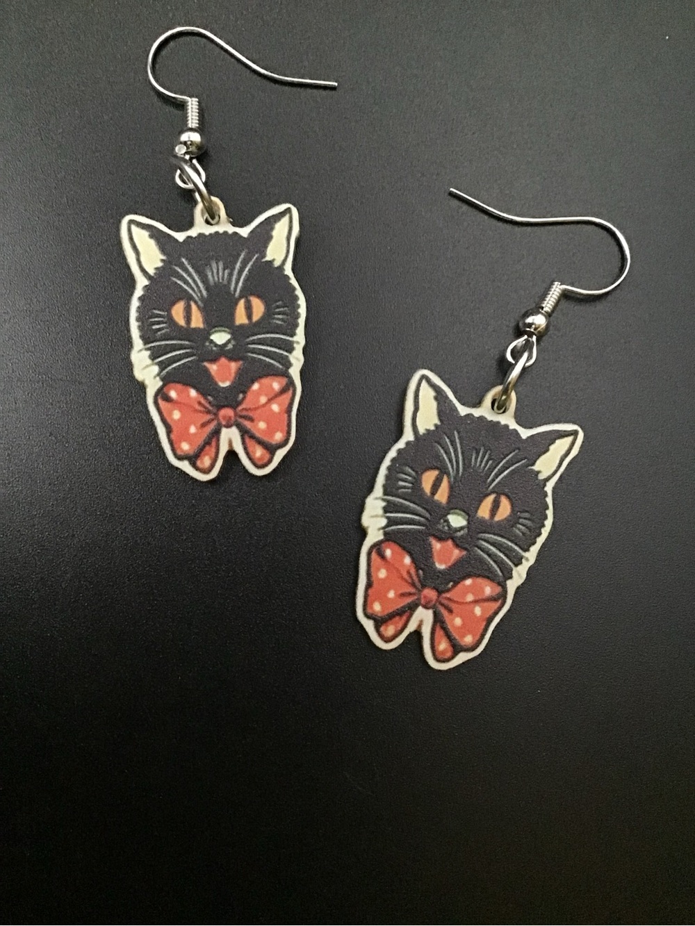 Cat Face 7 Earrings